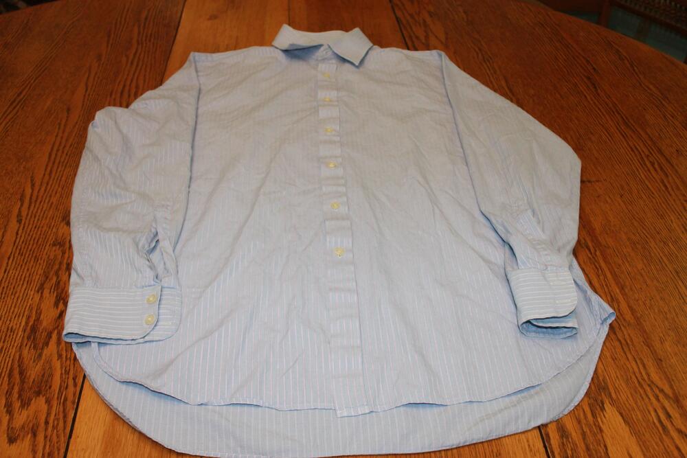 Charles Tyrwhitt Shirt Mens Extra Large Striped Button Down Long Sleeve Dress